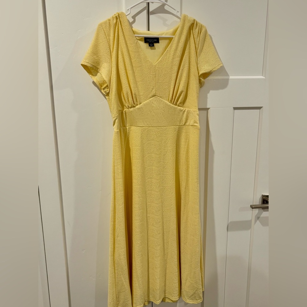 Light yellow dress